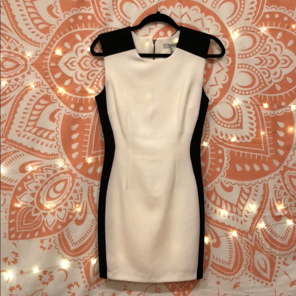 Black and White F21 Dress